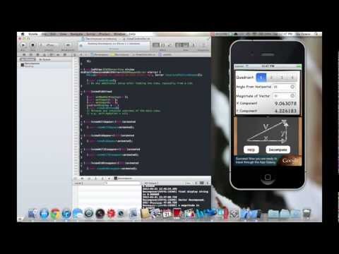 How to make iOS Apps: Intro To XCode: Debugging with Breakpoints & NSLog