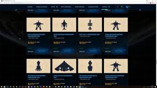 Star Citizen - All Ships - All Prices