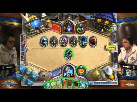Amaz vs Purple  - Group Stage -   DreamHack Hearthstone Grand Prix