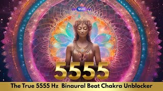 Unblock Throat Chakra with True 5555 Hz Frequency (USE PHONES)