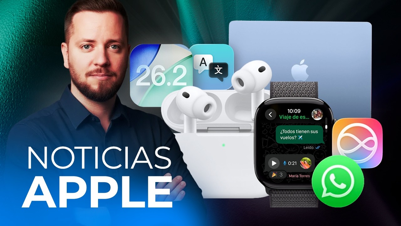 La nueva Siri usará la IA de Google, polémica iOS 26.2, WhatsApp llega al Watch y más