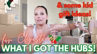 WHAT I GOT MY HUSBAND FOR CHRISTMAS (& some baby/toddler gifts!) 🎄 unbox christmas presents with me!