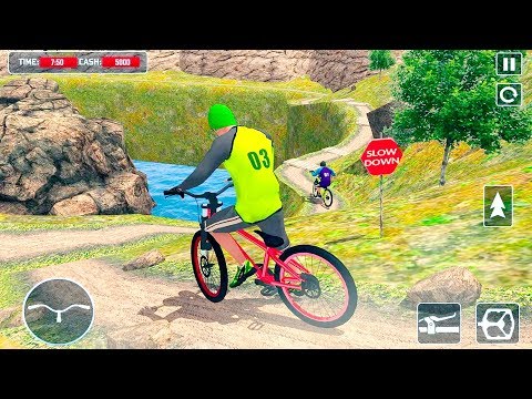 Bike Games - BMX Offroad Bicycle rider Superhero stunts racing - Gameplay Android free games