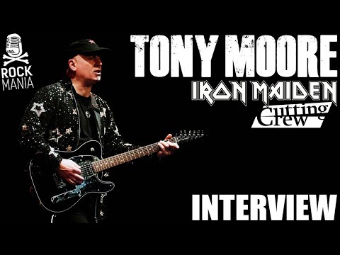 TONY MOORE (EX-IRON MAIDEN) - ROCK MANIA INTERVIEW [ative a legenda]