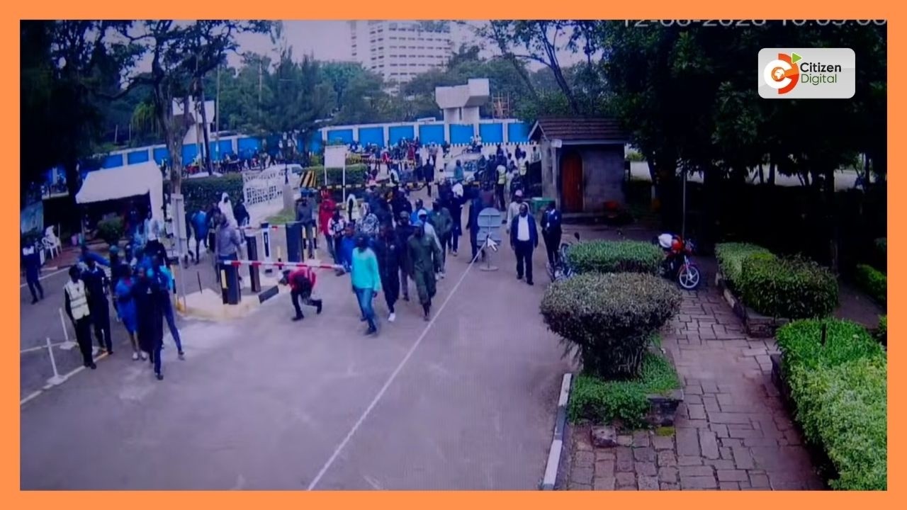 Citizen TV coverage of the All Saints Cathedral attack