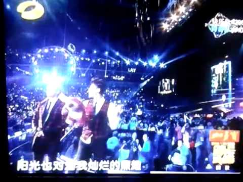 20150101@EXO Hunan TV 2015
