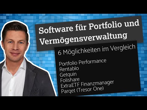 Software für Portfolioverwaltung: 6 Möglichkeiten Portfolio Performance, Rentablo, Parqet, Folishare
