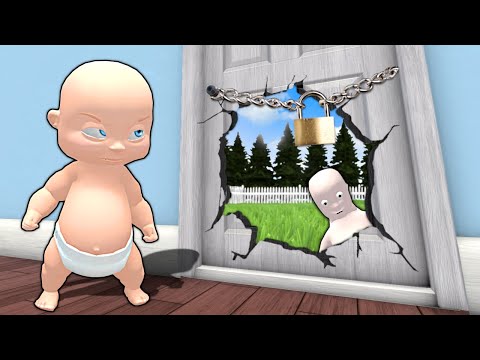 Baby Destroys EVERYTHING to Escape the House! - Who's Your Daddy 2 Multiplayer