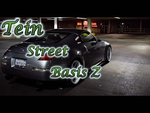 350z Tein Street Basis Z Install