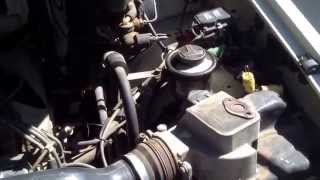 86 Toyota pickup 22re  O2 oxygen sensor diagnostic trouble code replacement.