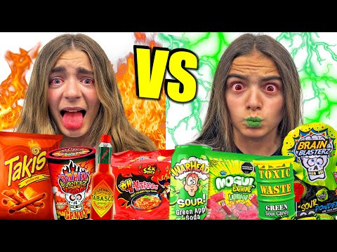 WE TRIED THE MOST ACID VS. SPICY FOOD IN THE WORLD Itarte Vlogs
