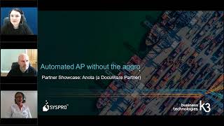 SYSPRO Hacks Webinar Series Ep 9 Docuware - Automated AP Without the Aggro