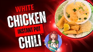 Best White Chicken Chili #whitechickenchili #instantpotrecipes #easychilirecipe