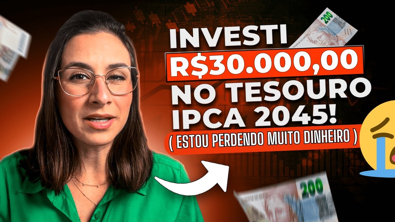MUITO PREJUÍZO no Tesouro Direto IPCA+ 2045! O que fazer nesses casos???