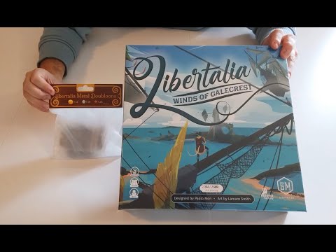 Unboxing Libertalia: Winds Of Galecrest - Gioco da Tavolo (128# Unboxing Non Richiesto)
