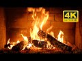 🔥 FIREPLACE (12 HOURS) Ultra HD 4K. Crackling Fireplace with Golden Flames & Burning Logs Sounds