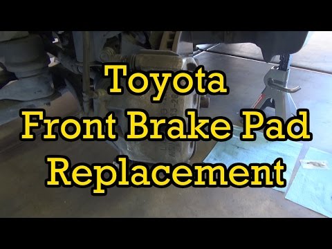 Toyota Sienna Front Brake Pad Replacement 2006 (2004-2010 Similar)