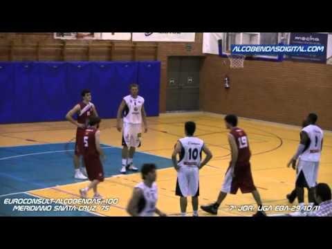 Baloncesto Alcobendas-Meridiano Santa Cruz 100-75 EBA - alcobendasdigital.com