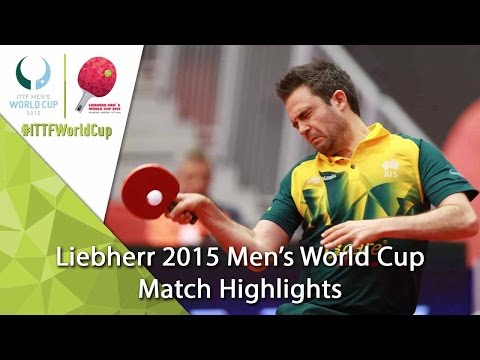 2015 Men's World Cup Highlights: GAO Ning vs HENZELL William (Qual. Groups)