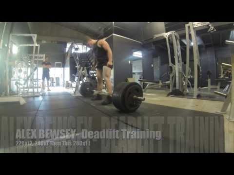 Alex Bewsey - Deadlifts 26-07-13 280x1