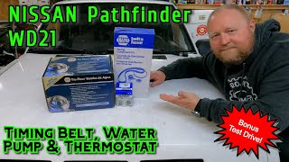 Nissan Pathfinder WD21 Timing Belt Replacement