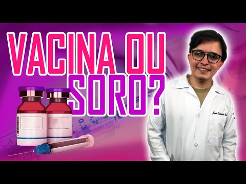 VACINA x SORO  -   QUAL A DIFERENÇA?