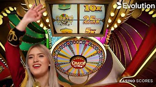 Crazy Time Big Win Today, Oh My God ! CT TOPSLOT 25X !!