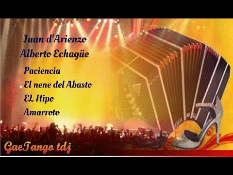 Tanda di tango Juan d'Arienzo Alberto Echagüe  1951