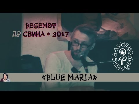 BEGEMOT - 6 - Blue Maria (ДР Свина, Арт-салон Невский-24, 23.03.2017)