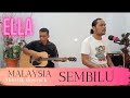 ELLA SEMBILU Akustik Slowrock Lyric Lagu Hits Viral Malaysia
