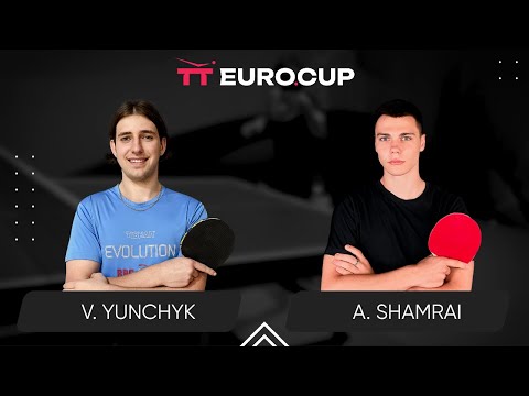 09:30 Valentyn Yunchyk - Andrii Shamrai 17.08.2024 Table Tennis TT Euro.Cup Ukraine Elite 3