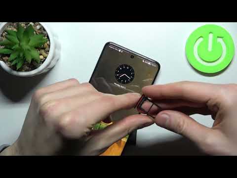 How to Insert Nano SIM into HUAWEI Nova 9 SE - Open Nano SIM Card Slot