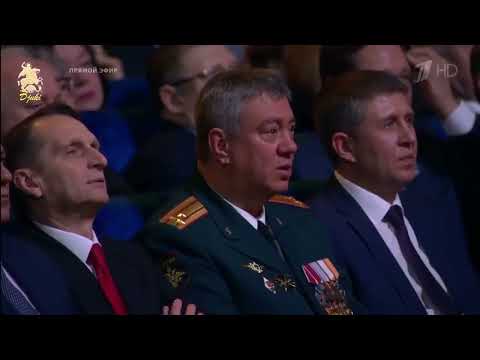 Red Army Choir (Alexandrov Ensemble) performance in Kremlin, Moscow