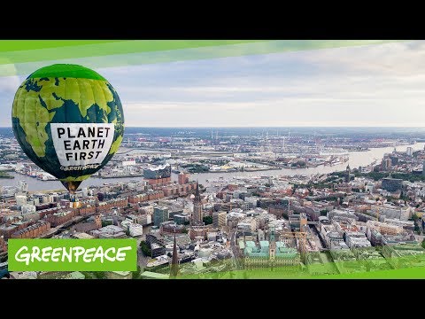 Kreativer Protest zum G20-Gipfel in Hamburg