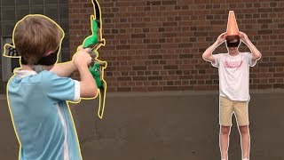 Blindfolded Trick Shots|Thats Amazing