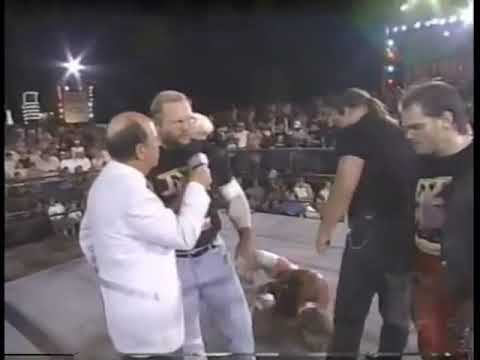 𝐀𝐑𝐍 𝐀𝐍𝐃𝐄𝐑𝐒𝐎𝐍 𝐩𝐫𝐨𝐦𝐨 𝐰𝐢𝐭𝐡 𝐟𝐨𝐮𝐫 𝐡𝐨𝐫𝐬𝐞𝐦𝐞𝐧, 𝐖𝐂𝐖 '96