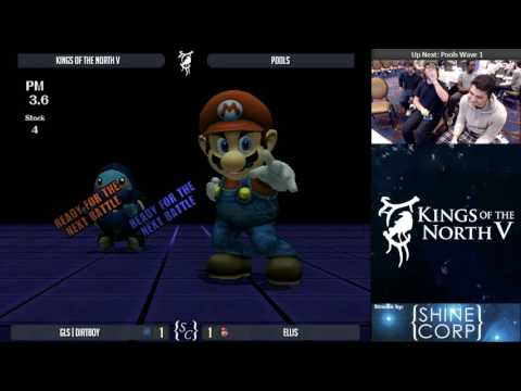 GLS | Dirtboy (Squirtle) vs Ellis (Mario) - Kings of the North V PM Pools Wave 1