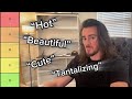 Levels of Attractiveness Ranked