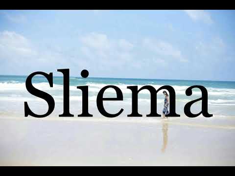 How To Pronounce Sliema🌈🌈🌈🌈🌈🌈Pronunciation Of Sliema