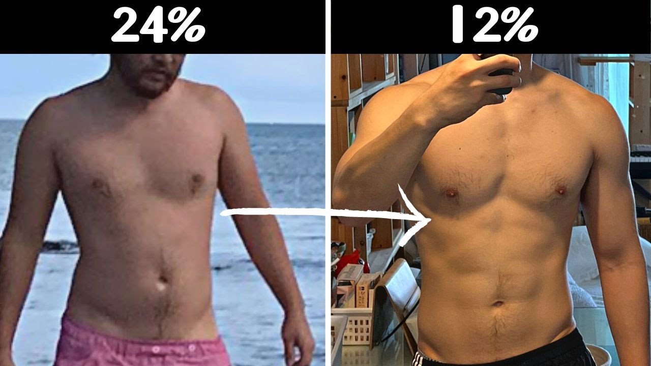 How to CUT your BODY FAT % in HALF