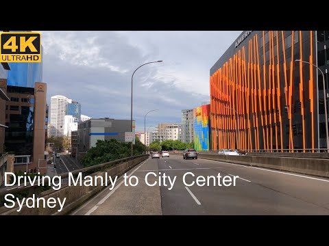 Driving Manly to City Centre | Sydney Australia | 4K UHD