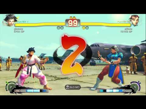 Uryo [Chun] vs ginsuky [Makoto] SSF4 Japanese Online Ranked Matches - TRUE-HD