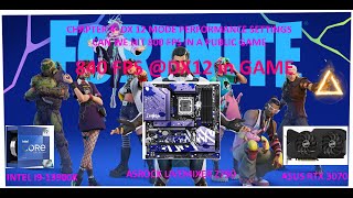 Download Lagu Intel i9 13900K | RTX 3070 Fortnite Chapter 4 -Can we hit 800 FPS @DX12 IN A PUBLIC GAME Thumbnail