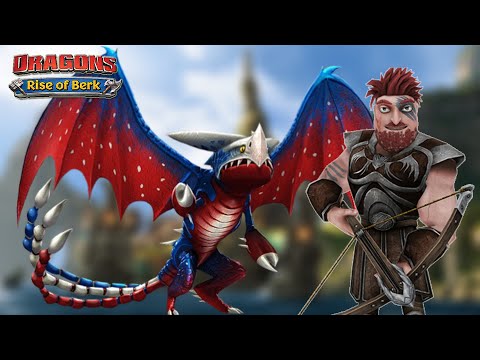 Dragons: Rise Of Berk | New Dragon TRIPLE STRYPE Maximum Level Titan Mode!