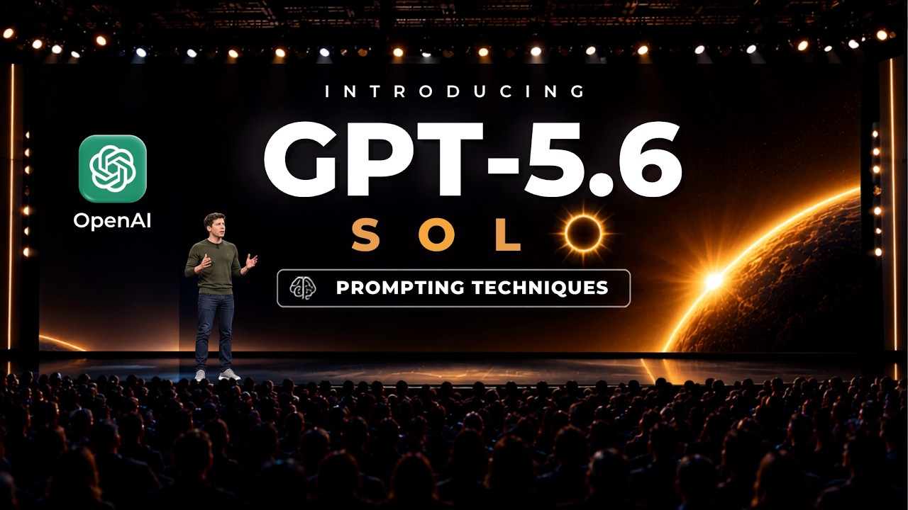You’re Prompting GPT-5.6 Sol Wrong: Here’s What Actually Works