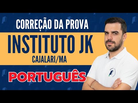 🔵Gabaritando Português Instituto JK: Correção Prova Cajari-MA | Prof. Ramon Matos