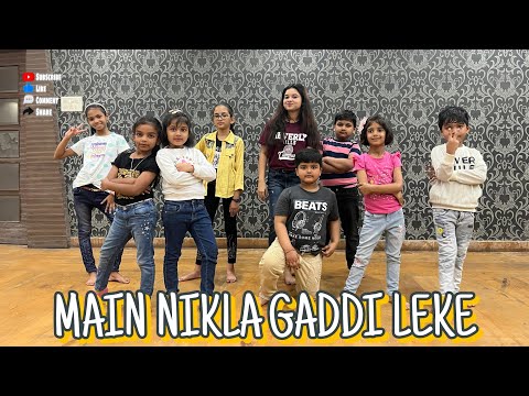 Main nikla gaddi leke | main nikla gaddi leke gadar 2 | kids dance choreography