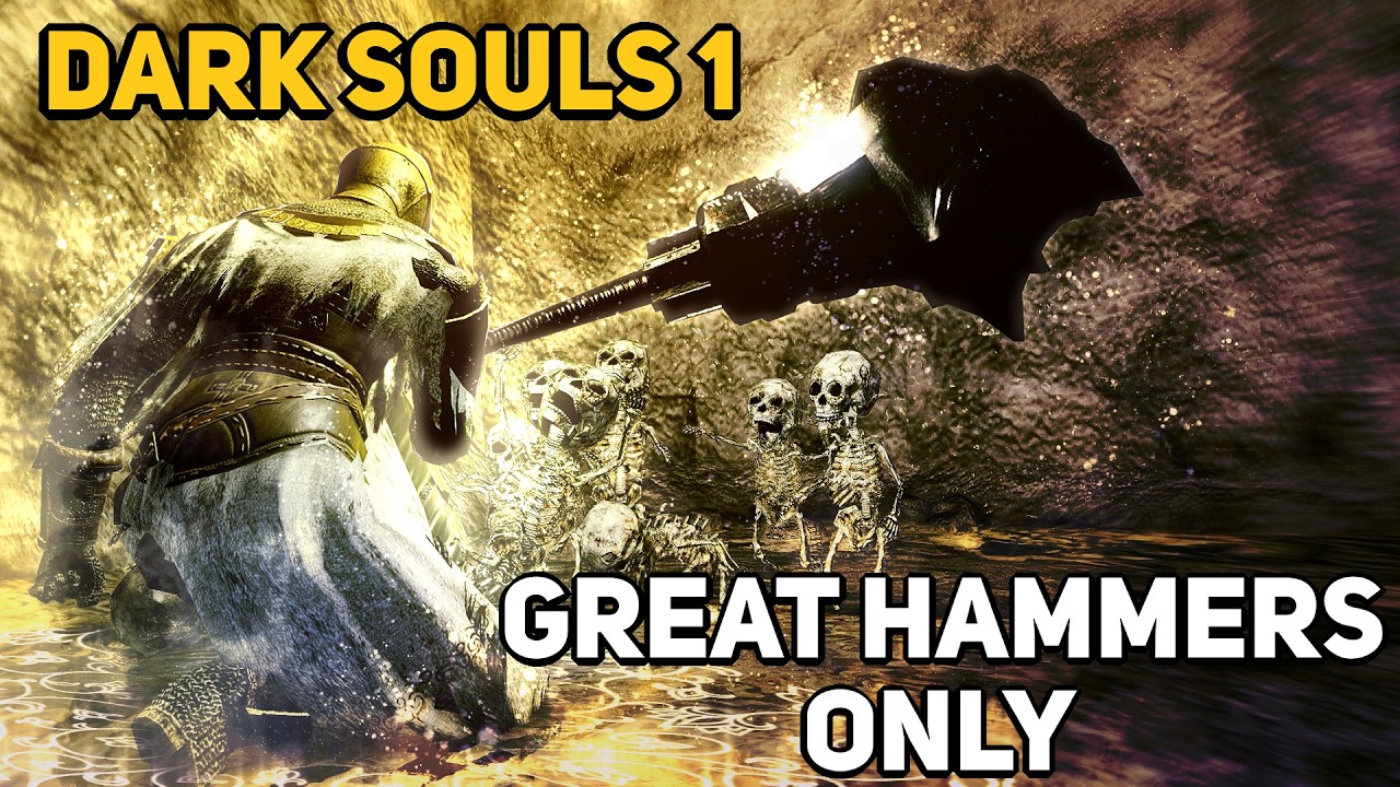 How To Beat DARK SOULS 1 With Only Great Hammers