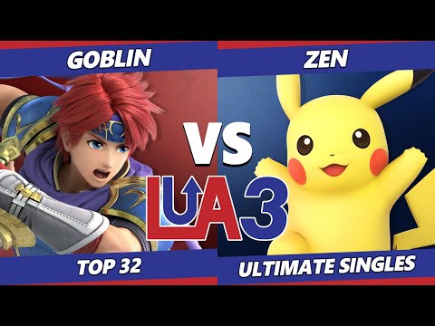 LEVELUP Arena 3 Top 32 - Zen (Pikachu) Vs. Goblin (Roy) SSBU Ultimate Tournament