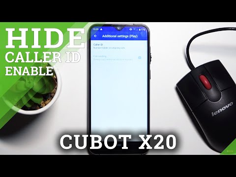 How to Show/Hide Caller ID in CUBOT X20 – Call Settings